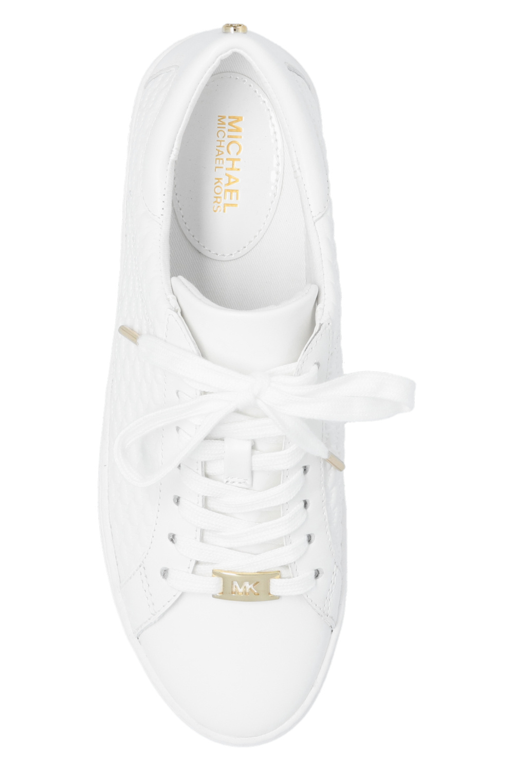 Michael kors colby hot sale white trainers